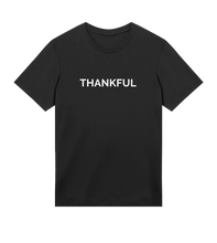 Load image into Gallery viewer, Thankful Tee - Mens, Black/Gray