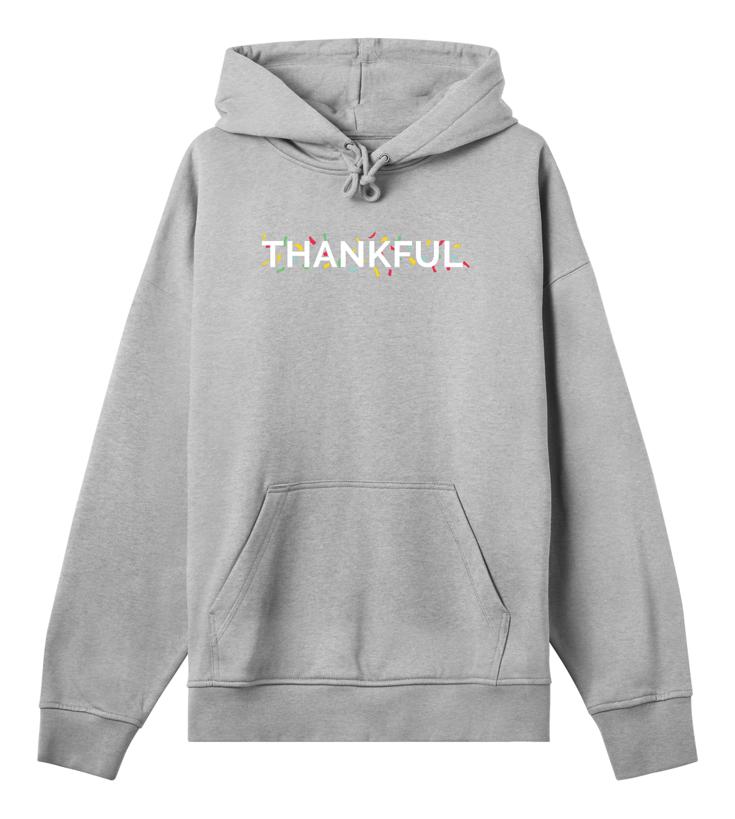 Thankful Box Hoodie - Grey